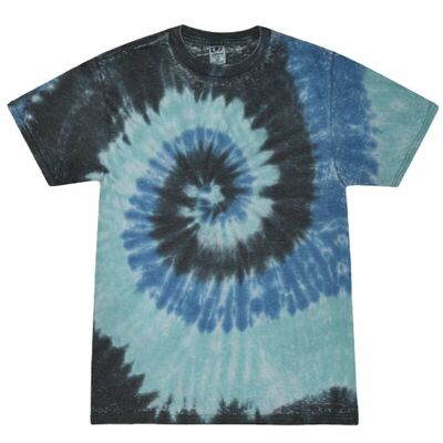 Unisex Festival Tie-Dyed Burnout T-Shirt Thumbnail