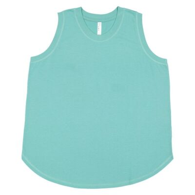 Women's Curvy Relaxed Fine Jersey Tank Thumbnail