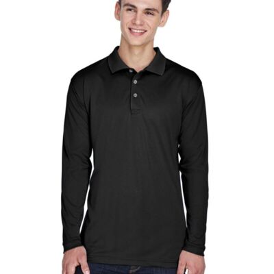 Men's Cool & Dry Sport Long Sleeve Polo Thumbnail