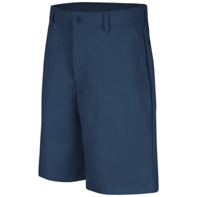 Men's Cotton Casual Plain Front Shorts Thumbnail