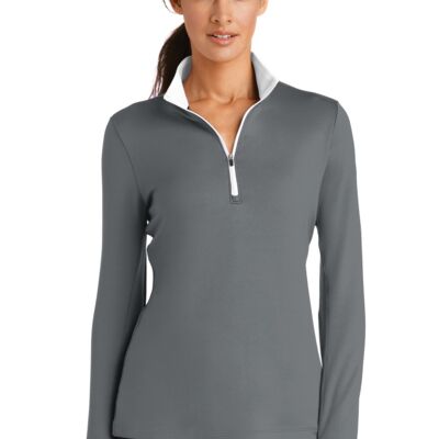 SEW N STITCHES - Ladies Dri FIT Stretch 1/2 Zip Cover Up Thumbnail