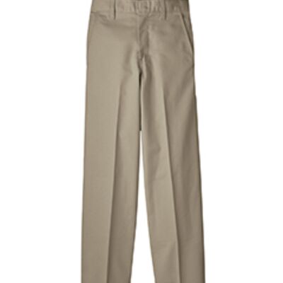 ICD Boys Uniform size (8-20) 7.75 oz. Boy's Flat Front Pant Thumbnail