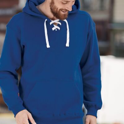 Greek Sport Lace Hooded Sweatshirt Thumbnail