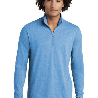 Sew N Stitches ® PosiCharge ® Tri Blend Wicking 1/4 Zip Pullover Thumbnail